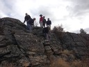 A tricky rock wall