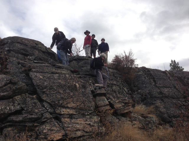 A tricky rock wall