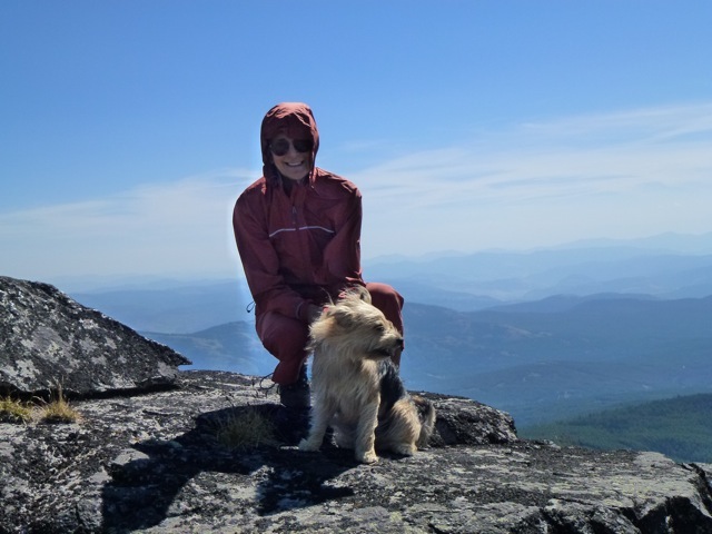 Ann with dog Millie