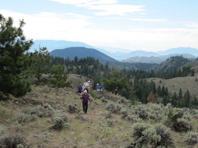 Final climb of the trip