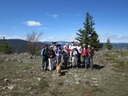 Gathered at the top