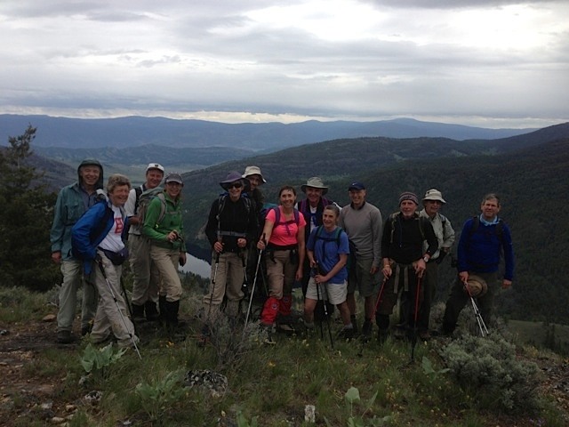 Group at top