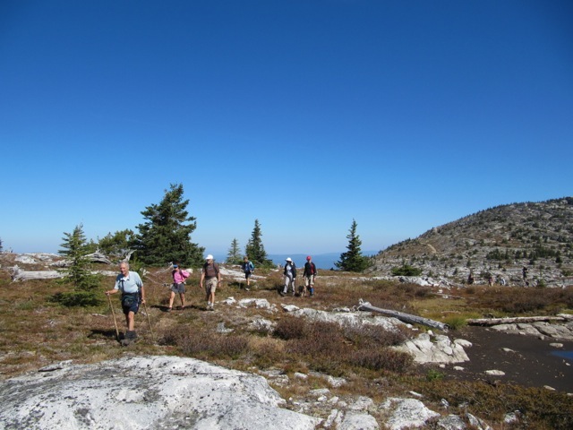 Heading for Crawford Lake