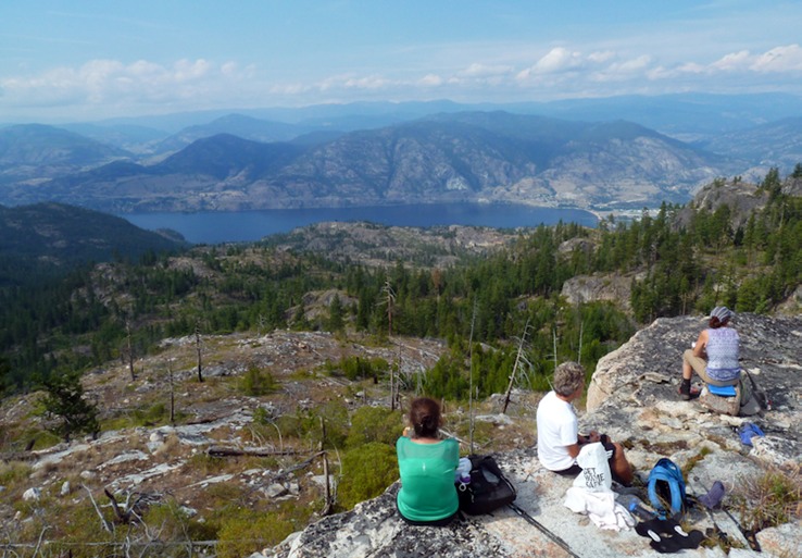 Lunch near summit