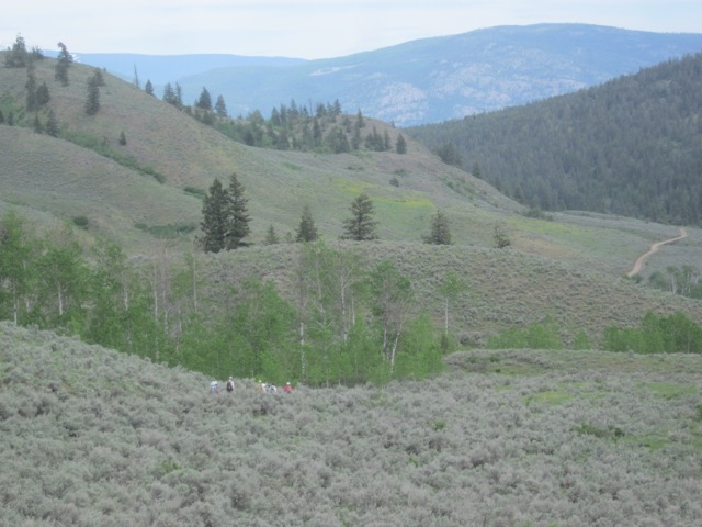 Not far to the trailhead