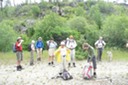 On the way down