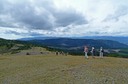 Saddle between N & S summits