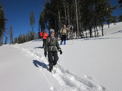 Snoeshoe at Baldy