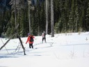 Steep descent