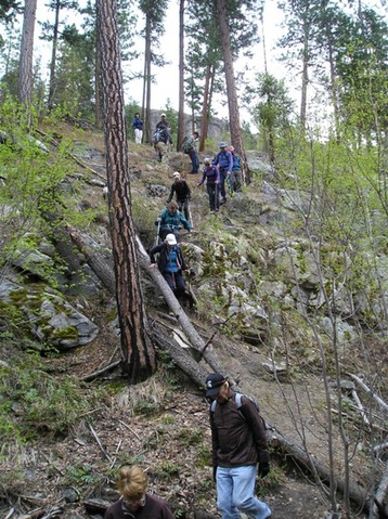 Steep down