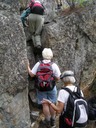 Steep scramble