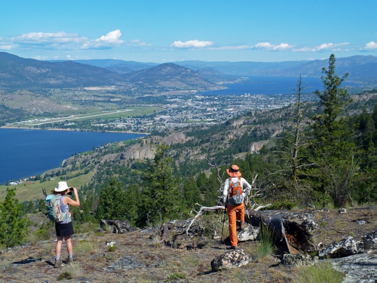 Towards Penticton