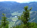 Twin Lakes view from south top