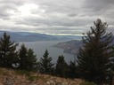 View north along OK Lake